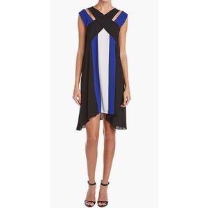BCBGMAXAZRIA Chantal Crossover Dress